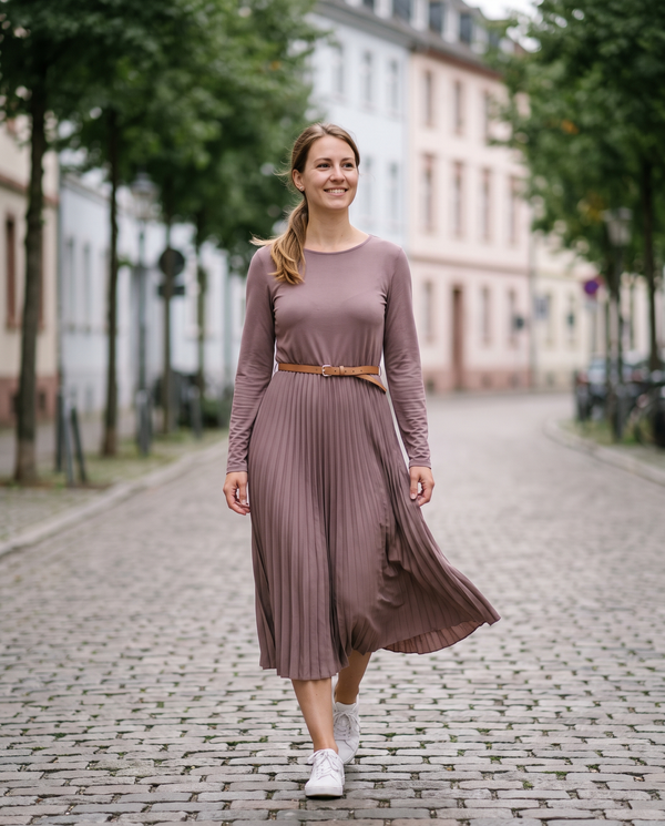 Plissierte Kleider