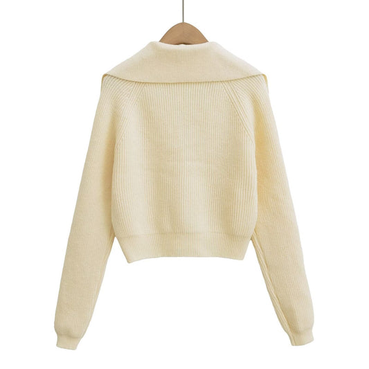 Damen Strickjacke mit Reverskragen - Livia