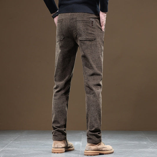 Pantalon effet laine chaude pour homme - Syphon