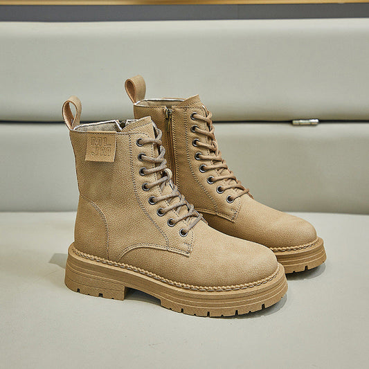 Bottines urbaines à lacets pour femmes - Elvyn