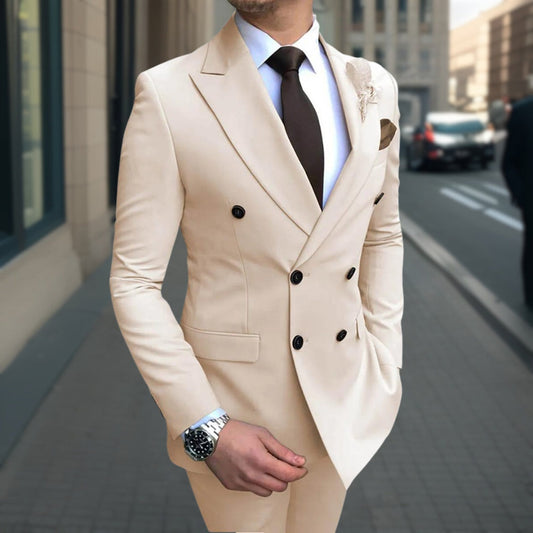 Alfonso - Meilleur costume d'affaires de qualité 3-pièces ensemble de costumes