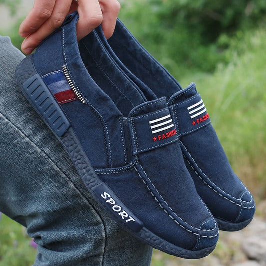 Mocassins en toile respirante pour hommes, style décontracté - Mateo