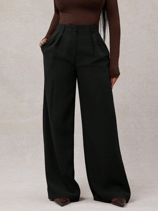 Pantalon effet tailleur pour femme - Eloria