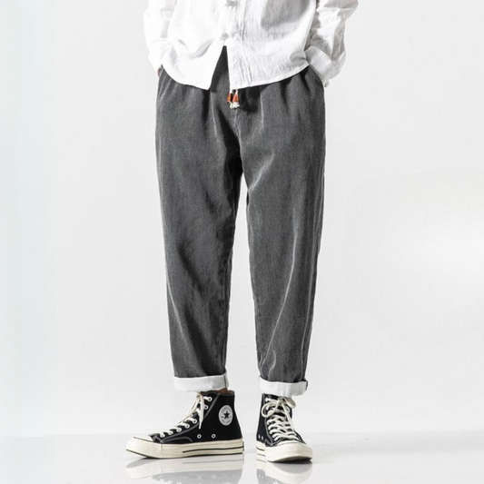 Pantalon large en denim pour hommes - Enzo