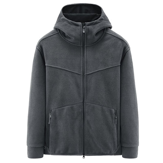 Veste polaire à capuche pour hommes - Nils