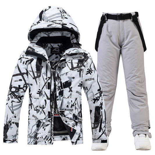 Combinaison de ski unisexe imperméable et coupe-vent - Nivor