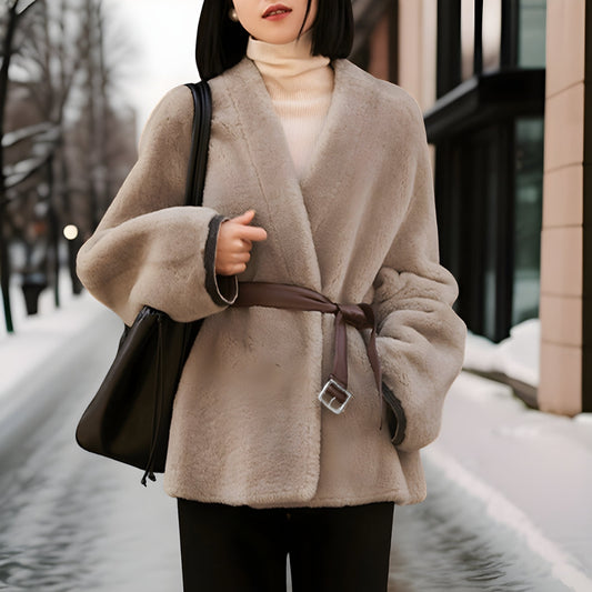 Tamara - Manteau de fourrure Deux en un Wenbdar