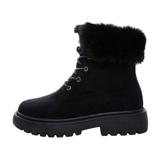 Bottes thermiques à effet soft-touch pour femmes - Vaelinne