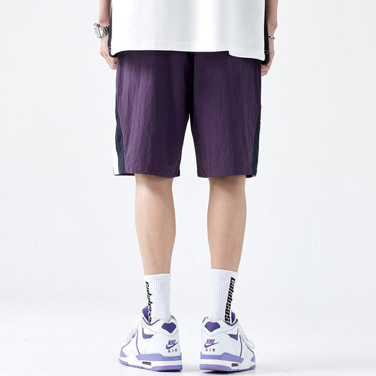 Short homme avec empiècements contrastés style sport - Damien