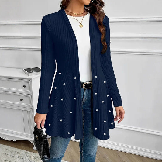 Cardigan tricoté pour femmes avec détails décoratifs - Neralis