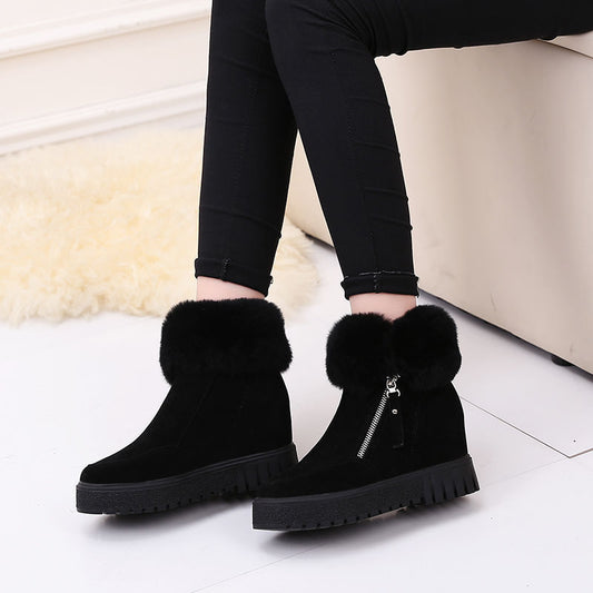 Bibi - Bottes de Neige Courtes Talon Intégré