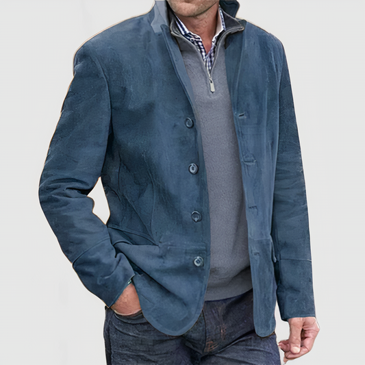 AIDEN - Veste vintage à boutons descendants