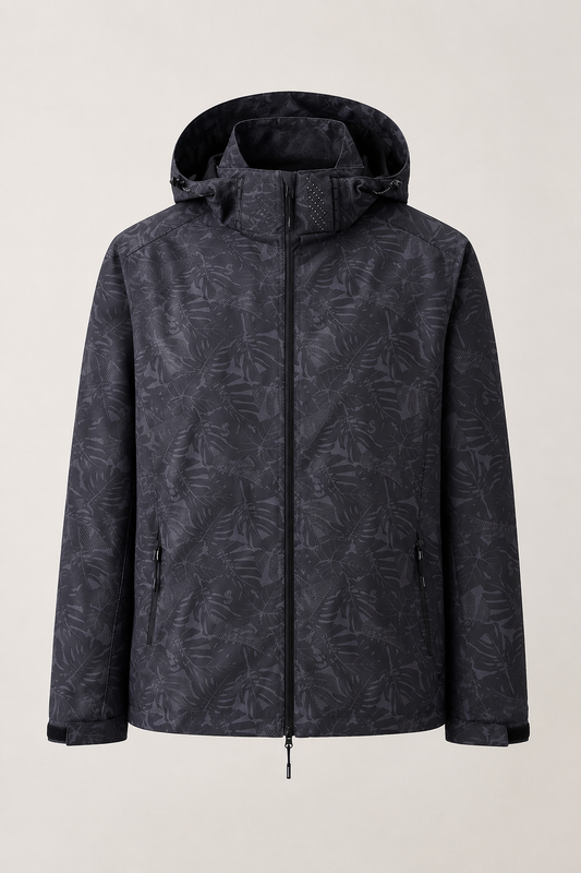 Veste coupe-vent légère unisexe à capuche et fermeture à glissière - Fassher