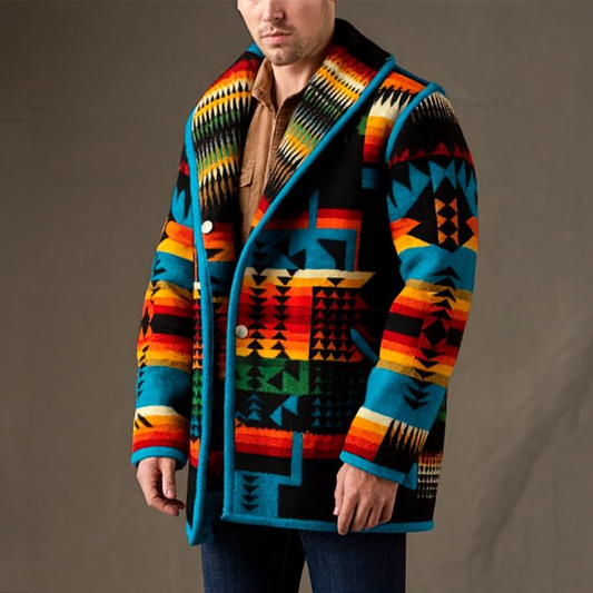 Cardigan court imprimé - Darius