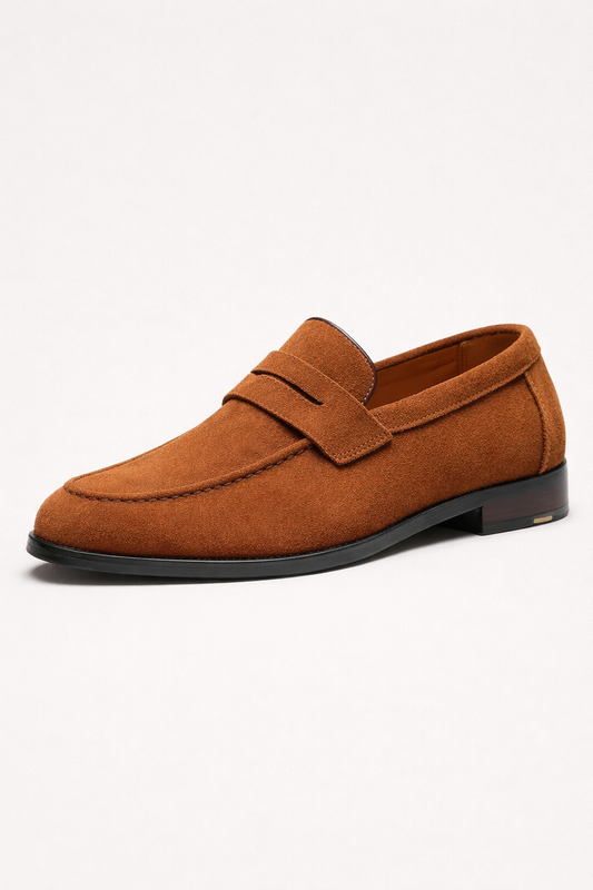 Mocassins classiques en daim souple pour hommes - Josh