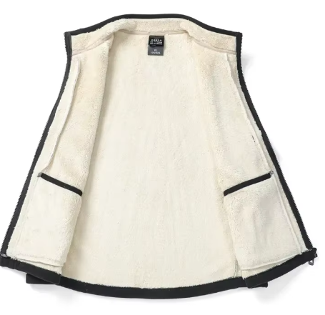 Gilet chaud doublé pour hommes pour l'hiver