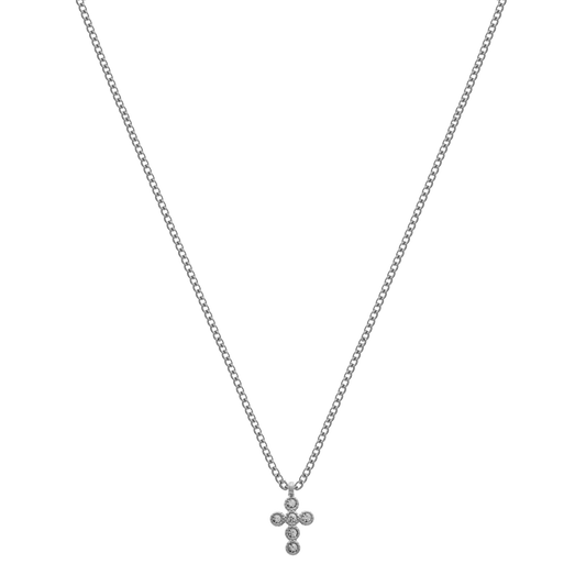 Mini Cross 14K plaqué or