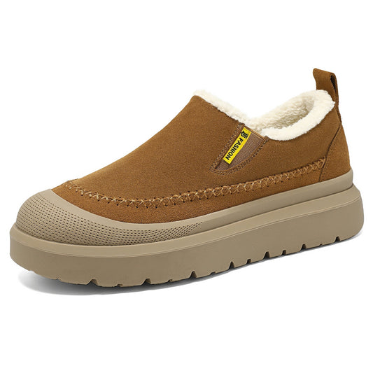 Bottines à plateforme doublées de laine polaire pour femmes - Kayla