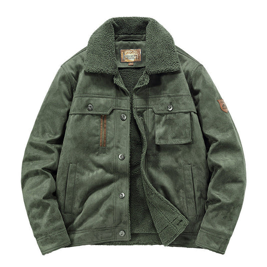 Veste camionneur pour homme avec doublure sherpa - Tavian