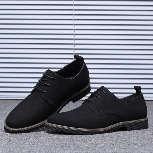 Chaussures habillées en daim pour hommes dans un style britannique classique - Hugo