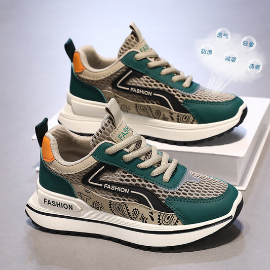 Baskets urbaines en mesh respirant pour hommes - Rasken