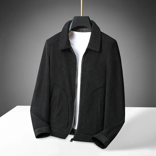 Veste zippée en velours côtelé pour homme - Emeric