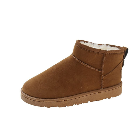 Bottines d'hiver pour femmes en daim avec doublure douce - Mia