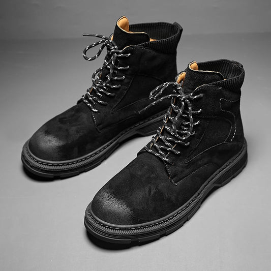 Bottes pour hommes de style britannique pour l'automne et l'hiver - Marven
