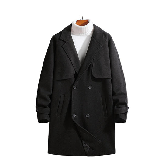 Manteau long en laine pour homme - Armand