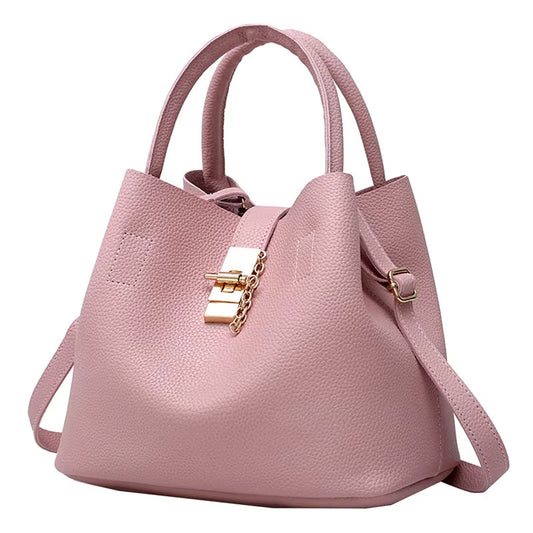 Sac à bandoulière pour femme avec texture litchi - Alessia