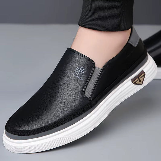 Mocassins décontractés pour hommes en cuir synthétique respirant - Samuel