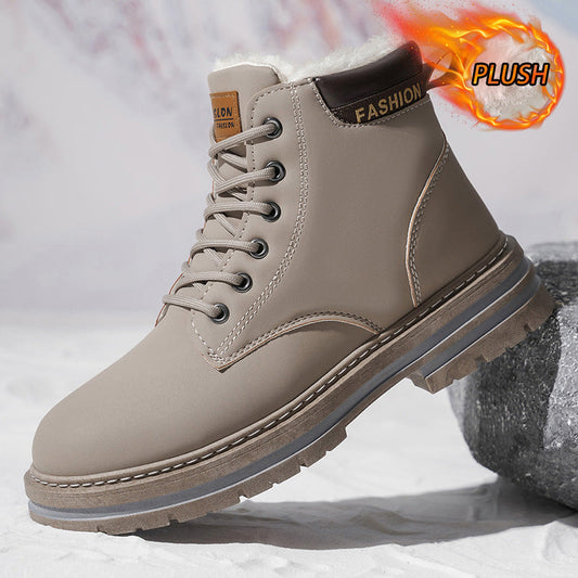 Bottines décontractées vintage pour hommes - Karsen