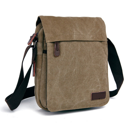Sac messager en toile robuste pour homme - Matthieu