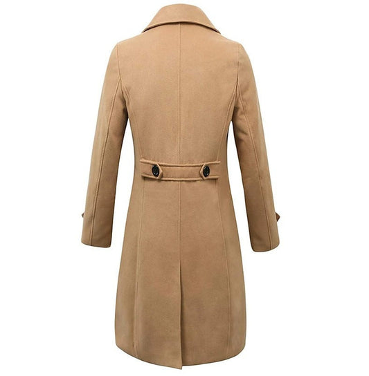 Manteau croisé élégant en laine pour hommes - Russell