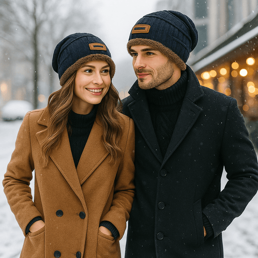 Bonnet unisexe à effet double couche - Taelion