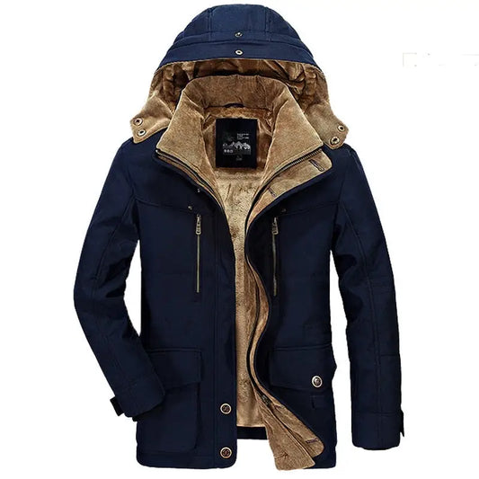 Parka à Poches Multiples : Chaleur et Confort Assurés en Hiver