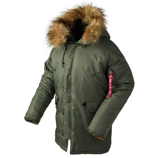 Parka Tactique Longue - Chaleur et Style pour Hiver