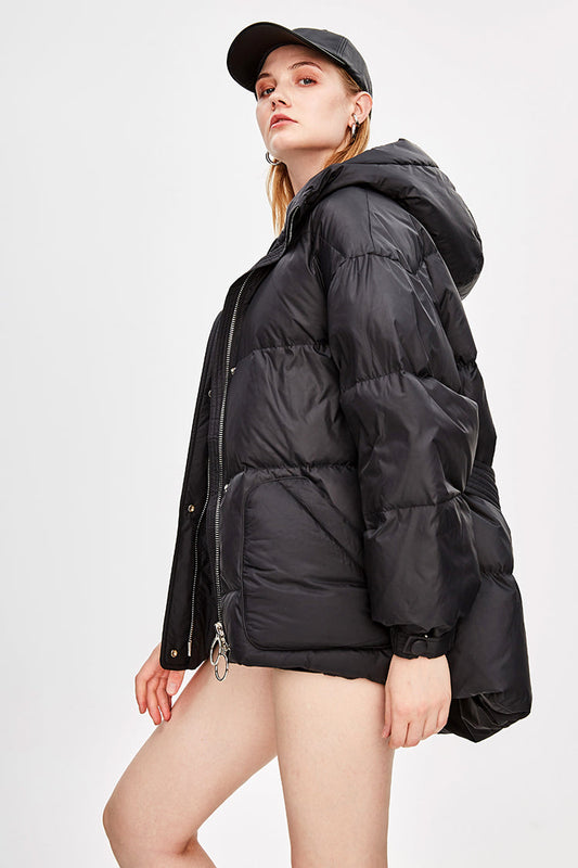 Doudoune Femme Ceinturée "Street Chic"