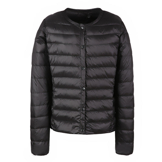 Doudoune Compacte Sans Col "Elegance Essential"