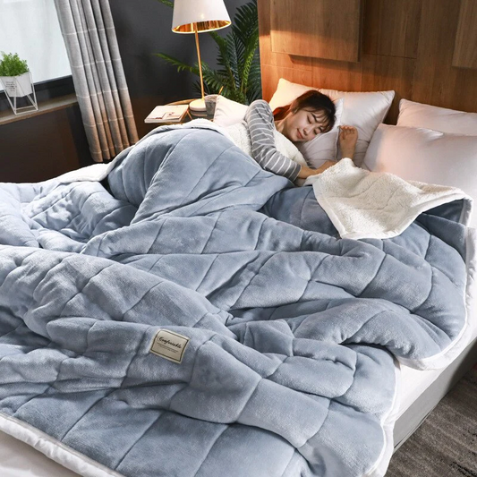 Couverture hiver luxueuse