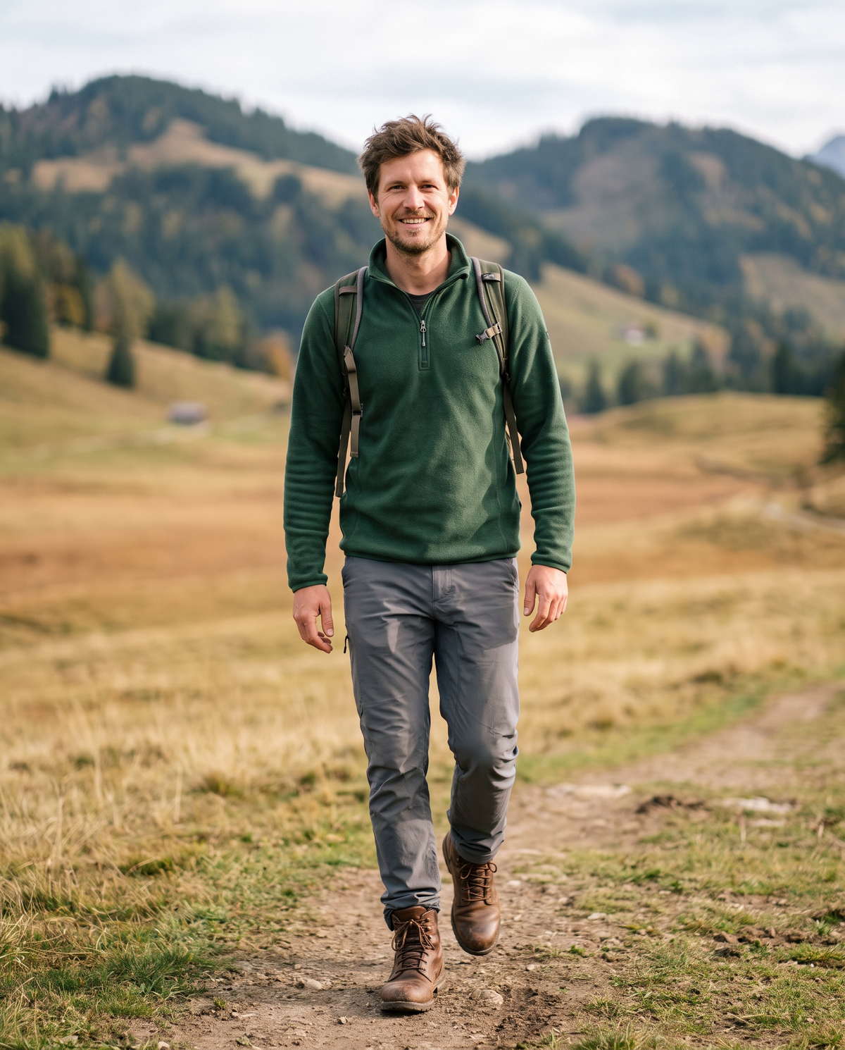 Fleece-Pullover für Herren