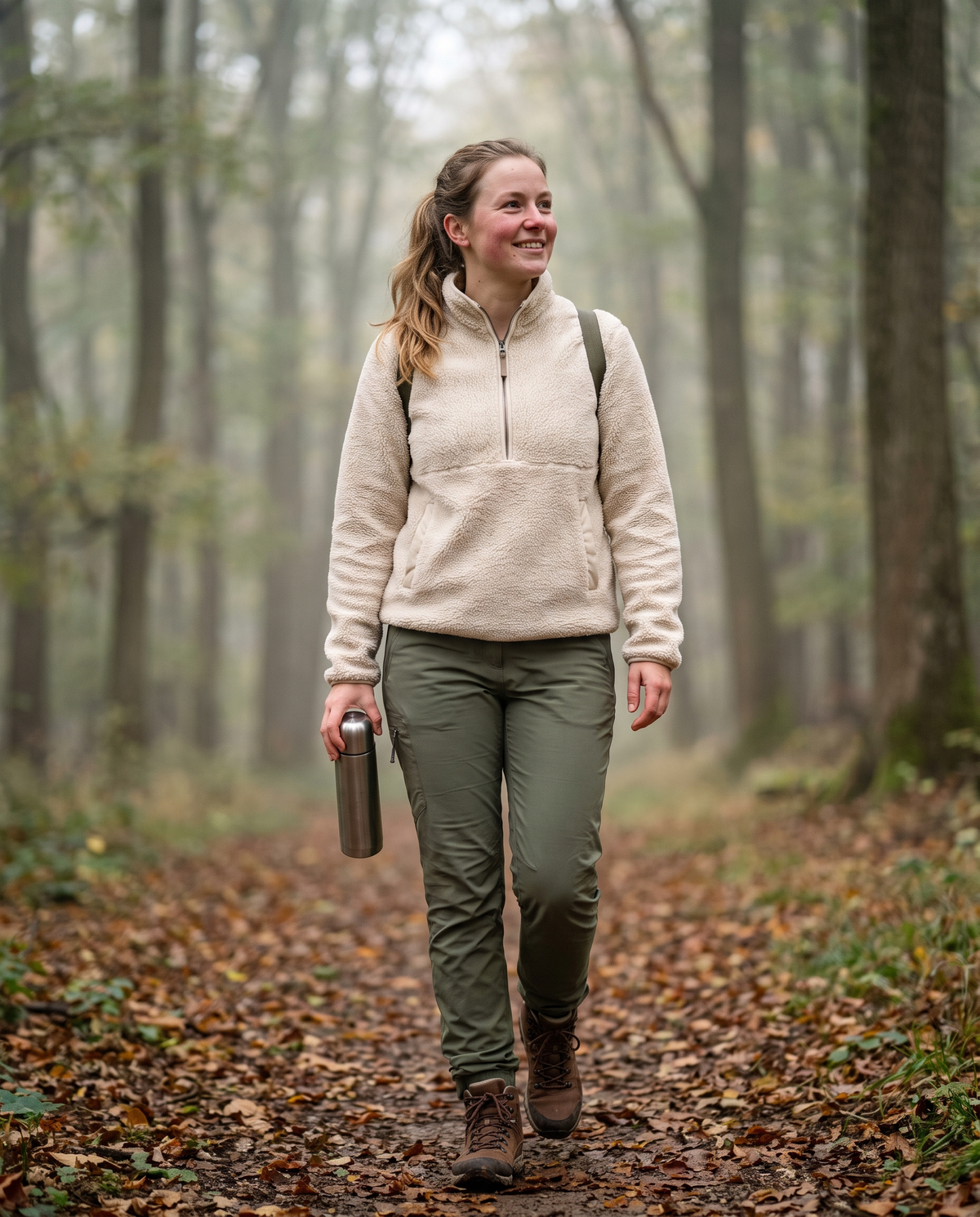 Fleece-Pullover für Damen