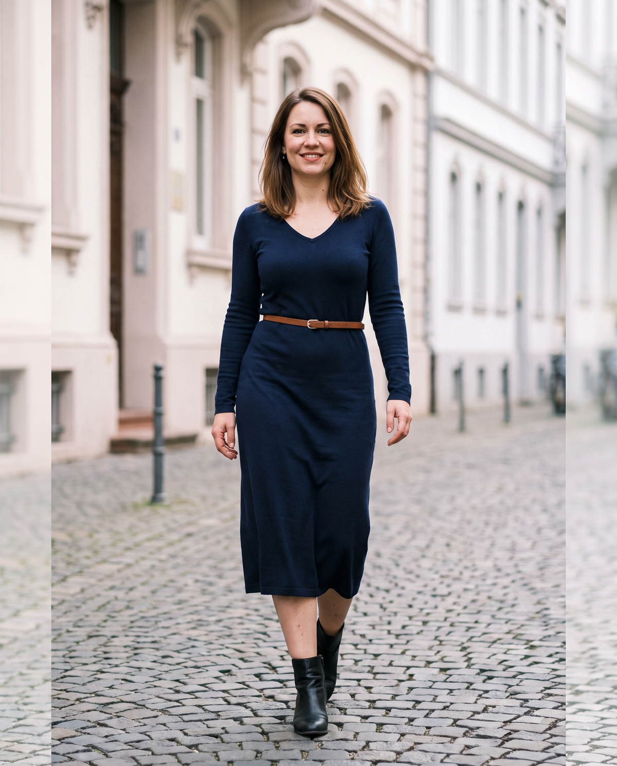 Kleider mit V-Ausschnitt