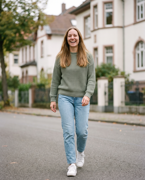 Rundhalspullover für Damen
