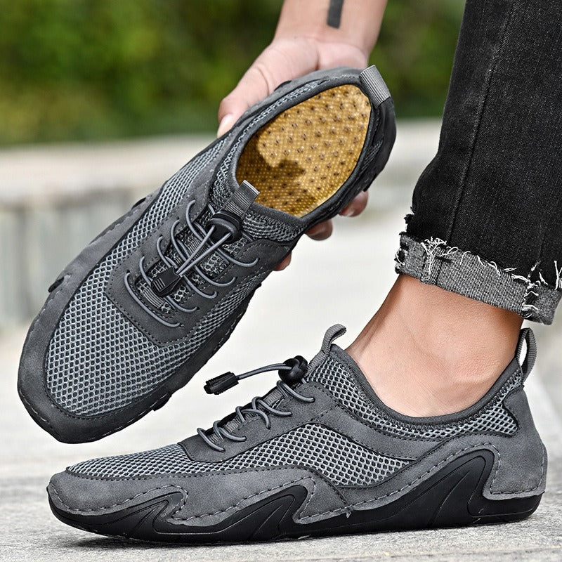 Atmungsaktive Mesh-Turnschuhe für Männer in lässigem Design - Elías