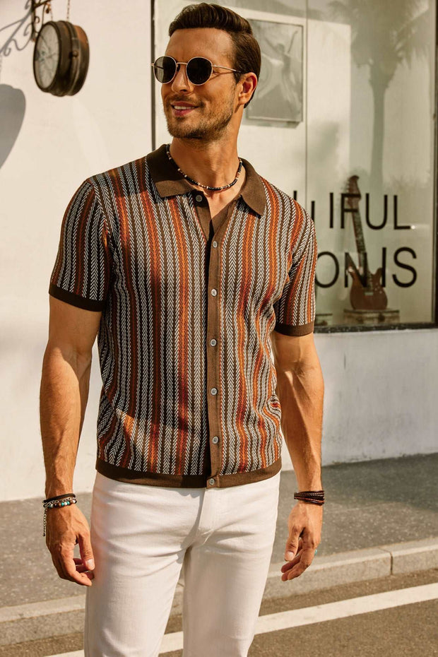 Liam - Chemise rayée vintage