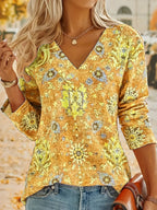 Arianne - Große Größen Boho Top für Frauen