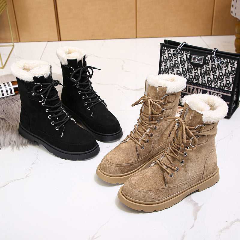 Damen-Schnürstiefel mit Thermoeffekt - Solianne