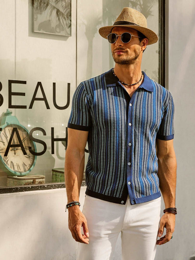 Liam - Chemise rayée vintage