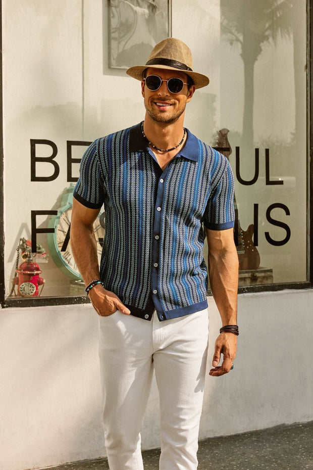 Liam - Chemise rayée vintage